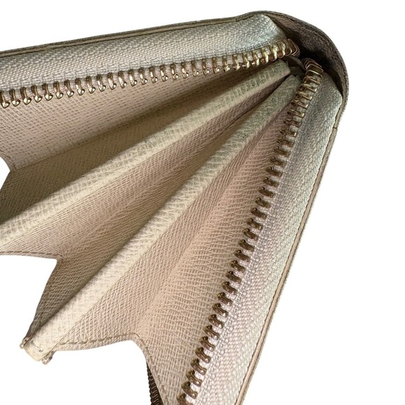 Louis Vuitton Damier Azur Canvas Zippy Wallet With Box Good Pre-Owned Condition - Picture 11 of 16